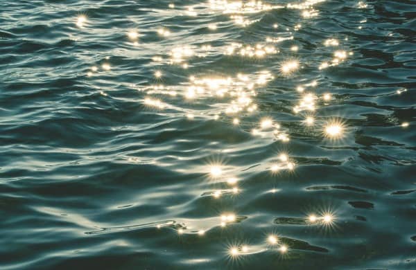 ocean sparkles