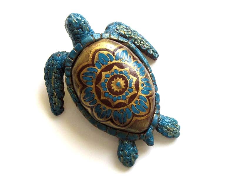 sea turtle figurine